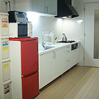 Full kitchen with utensils & cutleries